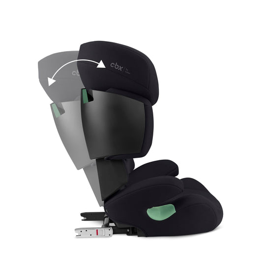 CBX Solution X i-Fix Kindersitz 100–150 cm, Schwarz