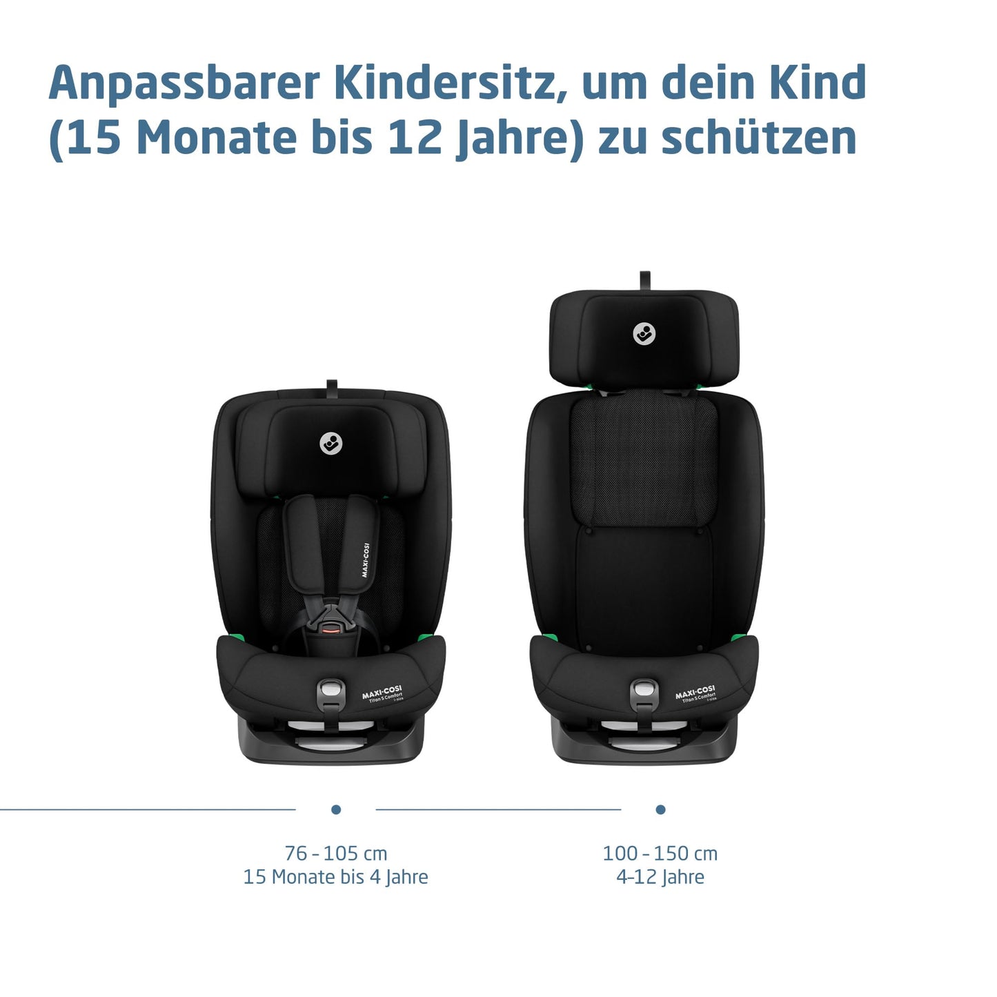 Maxi-Cosi Titan S Comfort Kindersitz Black