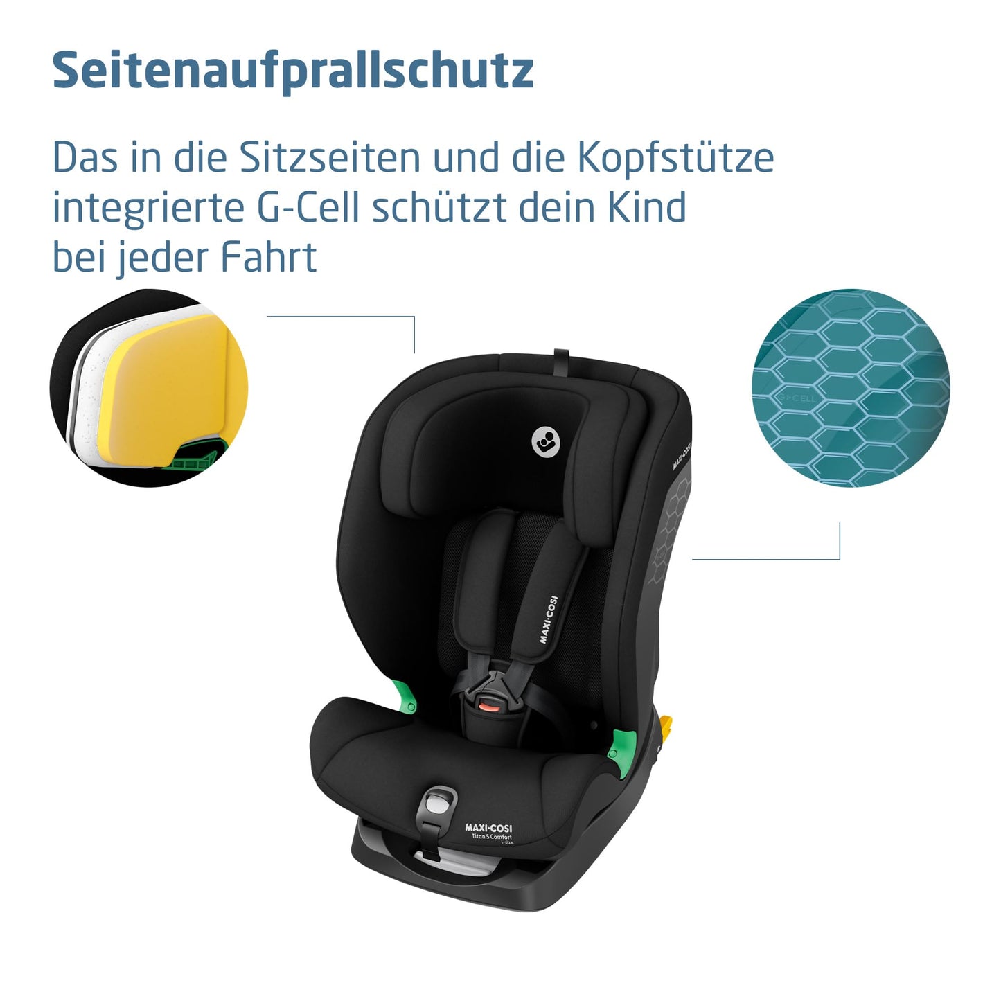 Maxi-Cosi Titan S Comfort Kindersitz Black