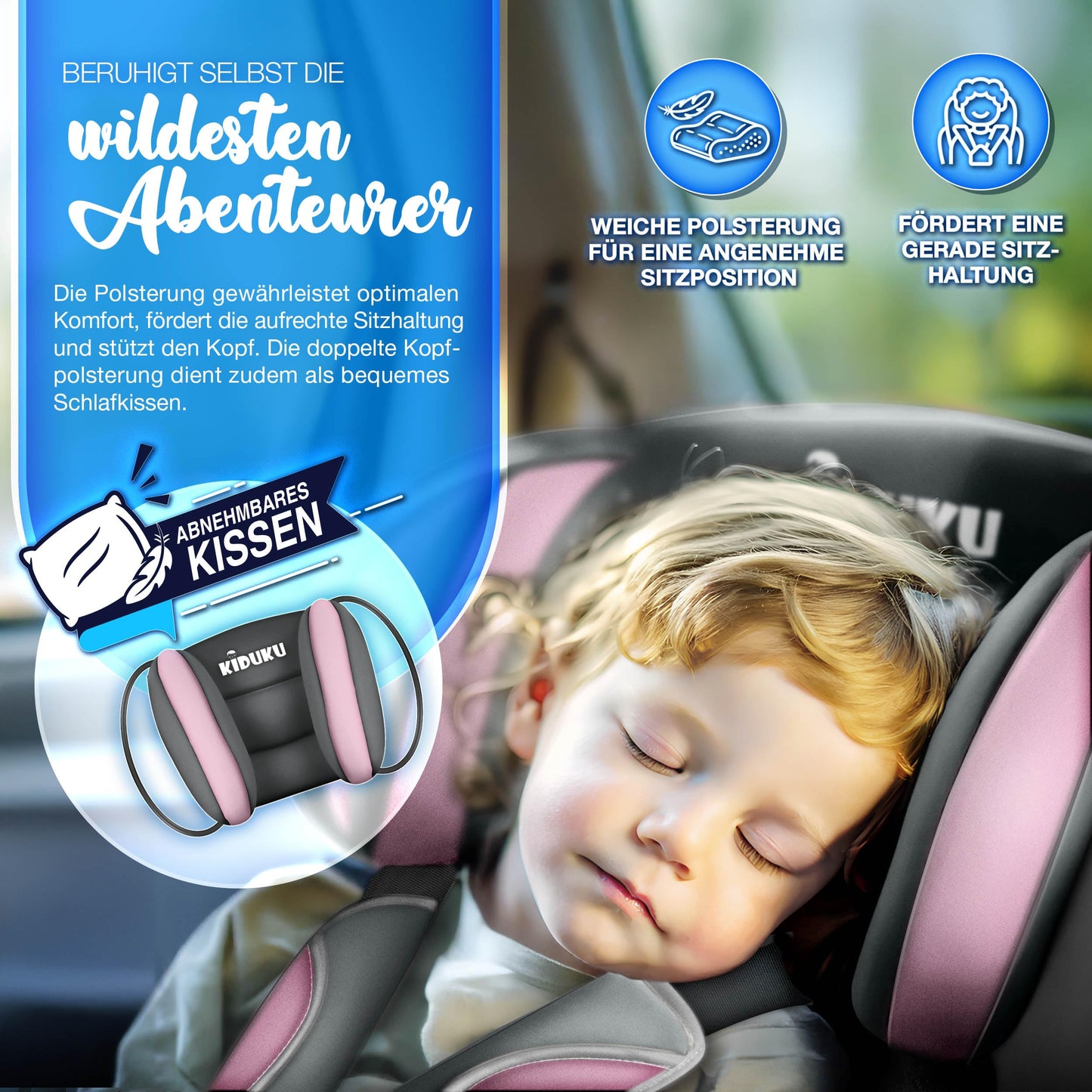 KIDUKU Kindersitz 9–36 kg ECE R129/03